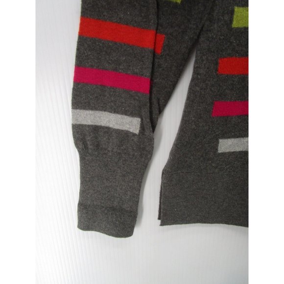 Project J Sweater XS Pullover Striped Crewneck Breathable Cotton NEW - Picture 3 of 11